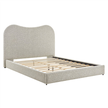 Modway MOD-7233 Seluna Boucle Queen Platform Bed Modway