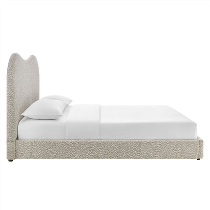 Modway MOD-7233 Seluna Boucle Queen Platform Bed Modway