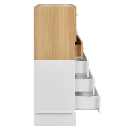 Modway MOD-7240 Nolia 6-Drawer Color Block Dresser Chest Modway