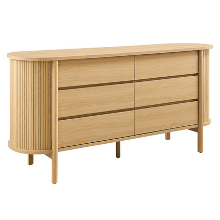 Modway MOD-7242 Cadence 6-Drawer Curved Dresser Modway