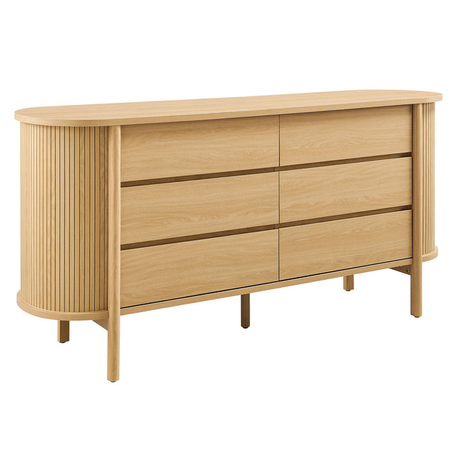 Modway MOD-7242 Cadence 6-Drawer Curved Dresser Modway