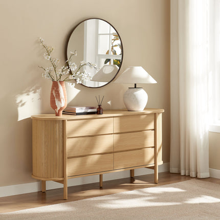 Modway MOD-7242 Cadence 6-Drawer Curved Dresser Modway
