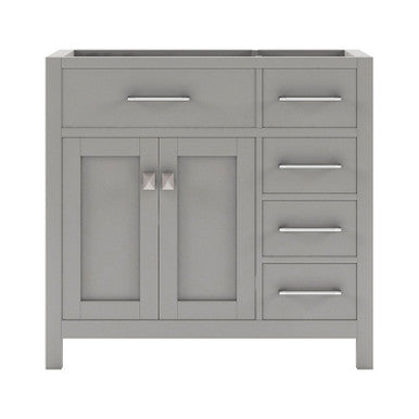 VHG MS-2136R-CAB-GR Caroline Parkway 36" Single Cabinet in Gray VHG