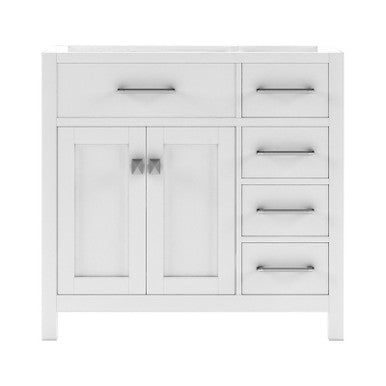 VHG MS-2136R-CAB-WH Caroline Parkway 36" Single Cabinet in White VHG