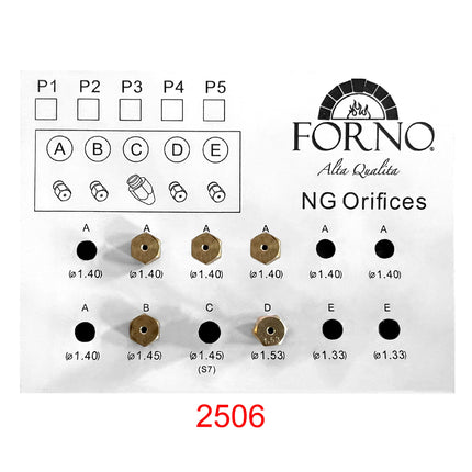 FODKT2506 NG kit FORNO