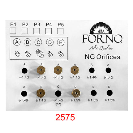FODKT2575 NG kit FORNO