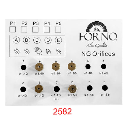 FODKT2582 NG kit FORNO