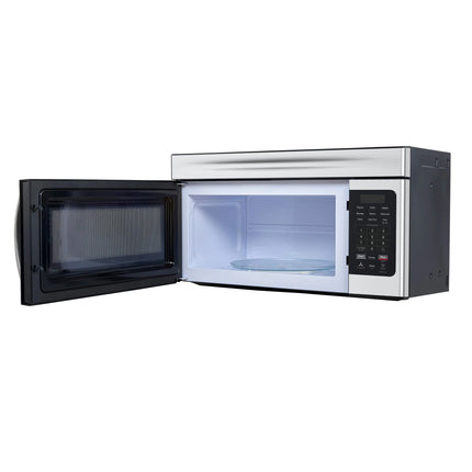 Forno Scalo 30-Inch Over the Range Microwave, Stainless Steel – 1.6 cu.ft, 300 CFM Vent, Touch Control, LED Light FORNO