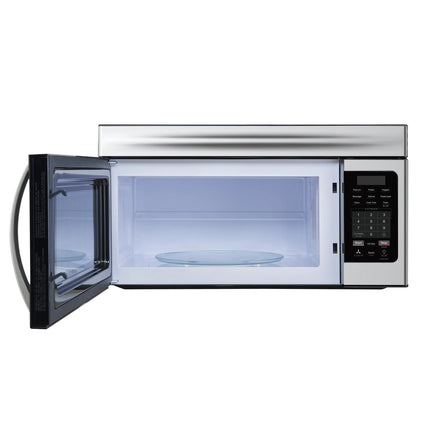 Forno Scalo 30-Inch Over the Range Microwave, Stainless Steel – 1.6 cu.ft, 300 CFM Vent, Touch Control, LED Light FORNO