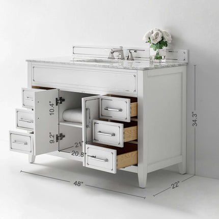 Aspen 48" Bath Vanity Set Ancerre Designs