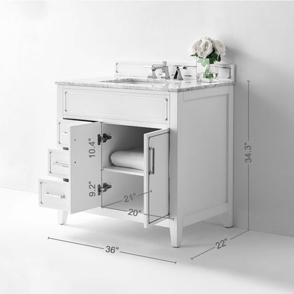 Aspen 36" Bath Vanity Set Ancerre Designs