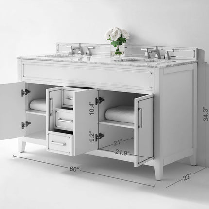 Aspen 60" Bath Vanity Set Ancerre Designs
