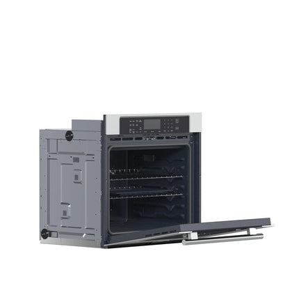 Forno Villarosa 30-Inch Electric Wall Oven, Stainless Steel, 5.0 cu.ft Capacity, Air Fry, Steam Cleaning, Glass Touch Controls FORNO