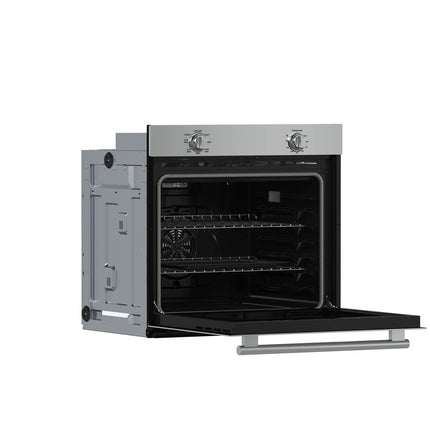 Forno Vomero 30-Inch Wall Oven, Stainless Steel, 5 cu.ft Capacity, 3550 Watts Convection, Mechanical Controls, Self-Cleaning Function FORNO
