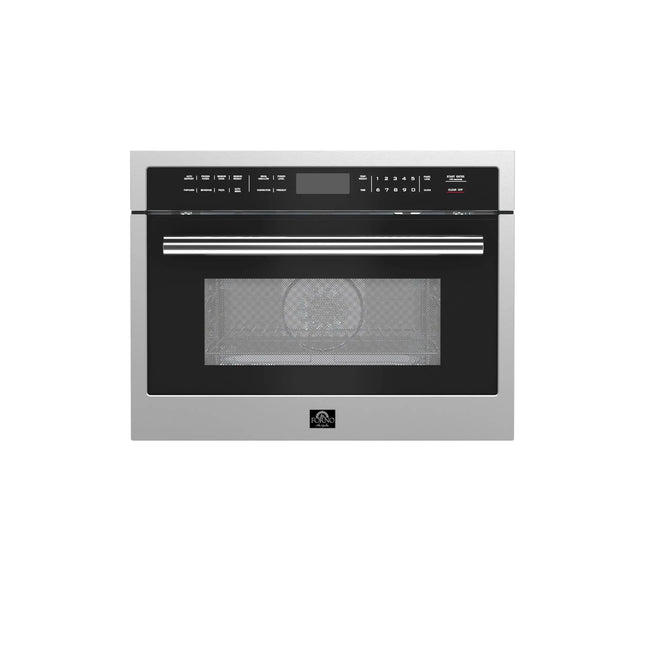 Forno Oliena 24-Inch Compact Oven and 1000 Watt Microwave, 1.6 cu.ft, Convection Oven FORNO