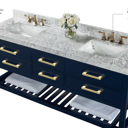 Elizabeth 72" Bath Vanity Set Ancerre Designs