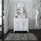 White | Brushed Nickel Hardware