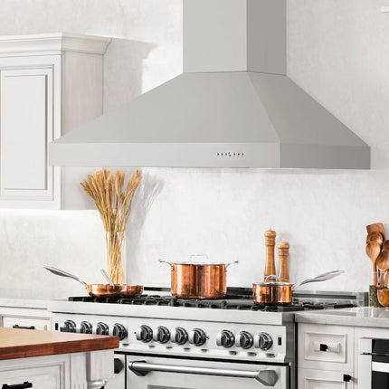 ZLINE 48" Ducted Wall Mount Range Hood in Outdoor Approved Stainless Steel (697-304-48)