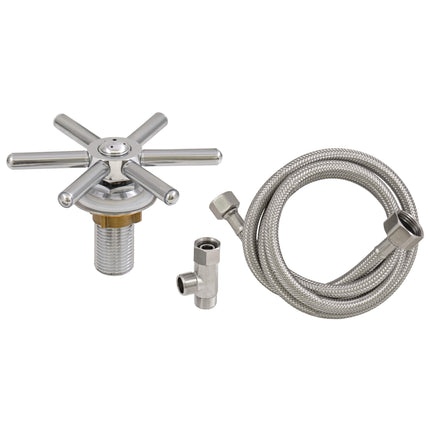 Ruvati 22 inch Glass Rinser and Sink Combo for Wet Bar Bottle Washer Station Undermount Stainless Steel - RVH8542ST Ruvati