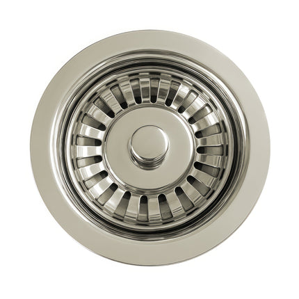 Whitehaus 3 1/2" Basket Strainer - RNW35-PN Whitehaus