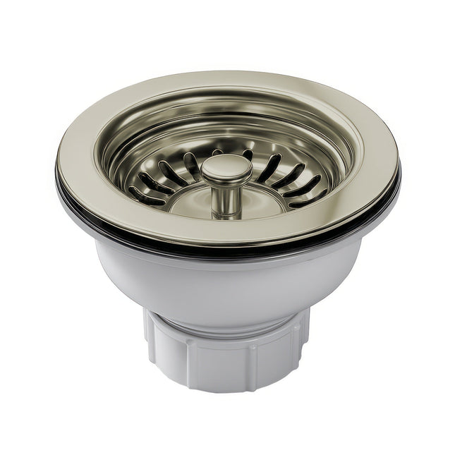 Whitehaus 3 1/2" Basket Strainer - RNW35-PN Whitehaus