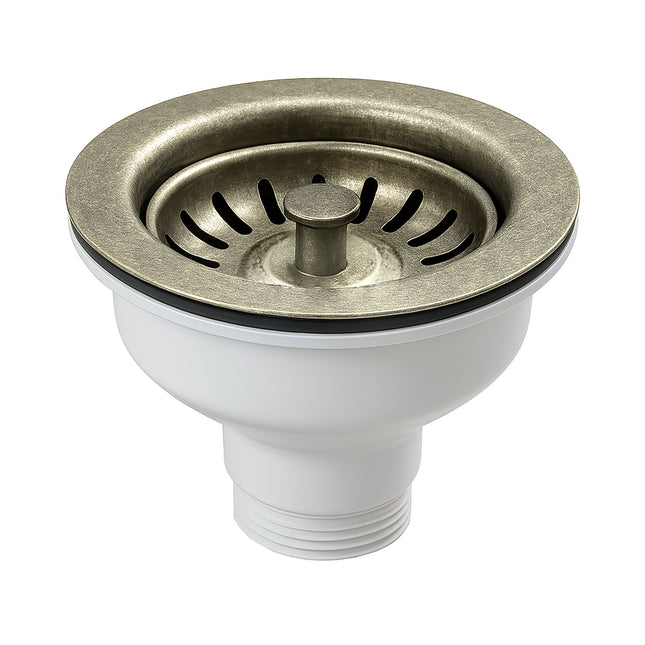 Whitehaus 3 1/2" Basket Strainer - RNW35-WB Whitehaus