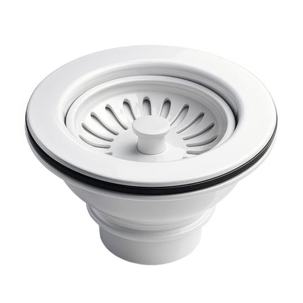 Whitehaus 3 1/2" Basket Strainer - RNW50-WH Whitehaus