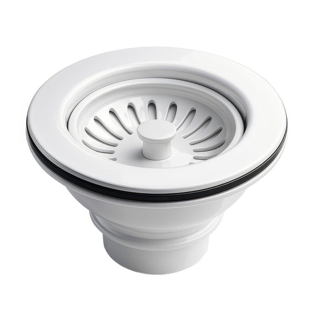 Whitehaus 3 1/2" Basket Strainer - RNW50-WH Whitehaus