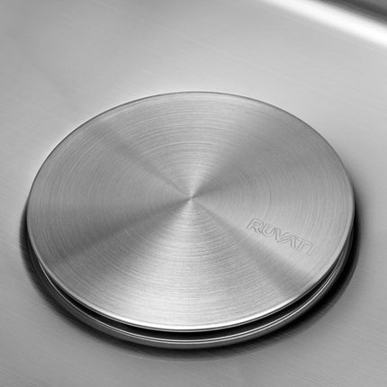 Ruvati Drain Cover for Kitchen Sink and Garbage Disposal - Brushed Stainless Steel - RVA1035 Ruvati