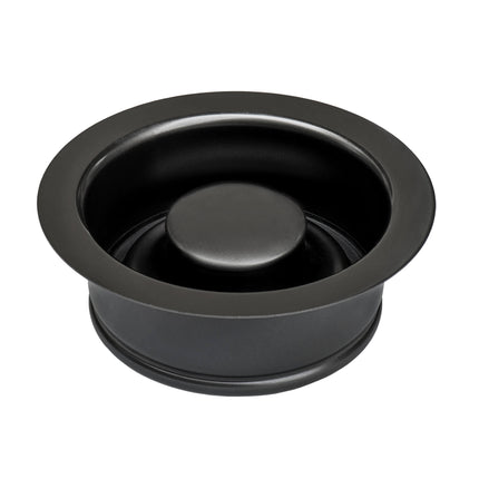 Ruvati Garbage Disposal Flange for Kitchen Sinks - Gunmetal Black Stainless Steel - RVA1041BL Ruvati