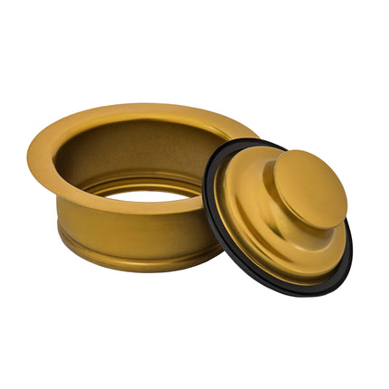 Ruvati Garbage Disposal Flange for Kitchen Sinks - Brass / Gold Tone Stainless Steel - RVA1041GG Ruvati