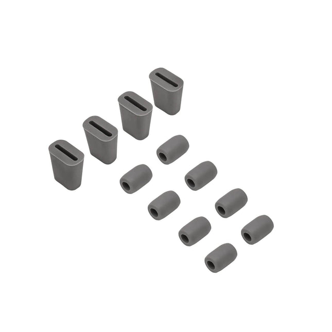 Ruvati Rinse Grid Bumpers (6 qty) and Feet (4 qty) Set - Gray - RVA11019 Ruvati