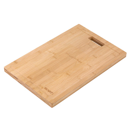 Ruvati 17 x 11 inch Bamboo Replacement Cutting Board for Ruvati Workstation Sinks - RVA1217BAM Ruvati