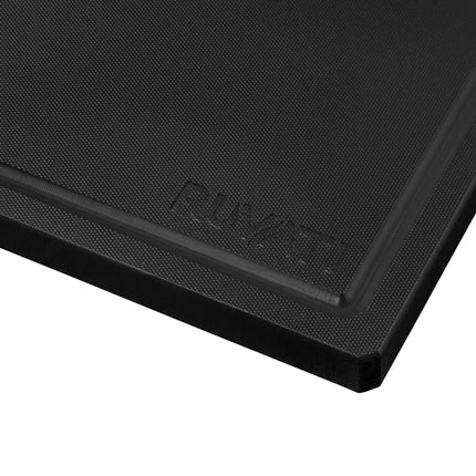 Ruvati 17 x 11 inch Black Resin Thick Replacement Cutting Board for Ruvati Workstation Sinks - RVA1217BLK Ruvati