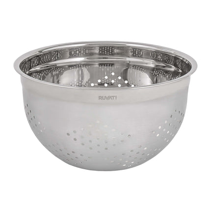 Ruvati Mixing Bowl and Colander with Black Composite Platform (complete set) for Workstation Sinks - RVA1288BWC Ruvati