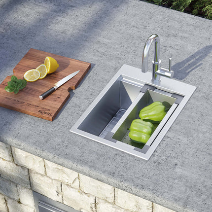 Ruvati replacement colander for RVH8210, RVH8221, RVH8222, RVH8333, RVQ5210 sink - Stainless Steel - RVA1310 Ruvati