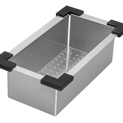 Ruvati replacement colander for RVH8210, RVH8221, RVH8222, RVH8333, RVQ5210 sink - Stainless Steel - RVA1310 Ruvati