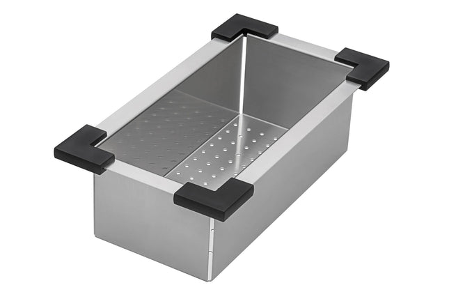 Ruvati replacement colander for RVH8210, RVH8221, RVH8222, RVH8333, RVQ5210 sink - Stainless Steel - RVA1310 Ruvati