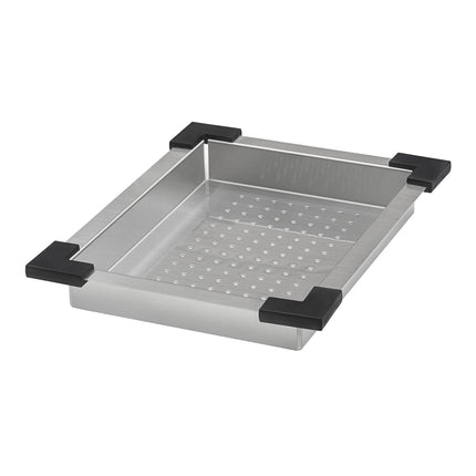 Ruvati Lower-Tier Shallow Colander for Double Ledge Dual Tier Workstation Sinks - RVA1322 Ruvati