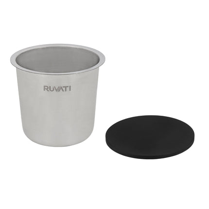 Ruvati 3 Bowl Serving Board Black Composite Condiment Tray for Workstation Sinks (complete set) - RVA1377BWC Ruvati