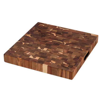 Ruvati 17 x 16 x 2 inch thick End-Grain Acacia Butcher Block Solid Wood Large Cutting Board - RVA2445ACA Ruvati