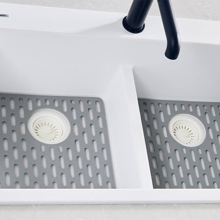 Ruvati Silicone Bottom Grid Sink Mat for RVG1385 and RVG2385 Sinks - Gray - RVA41385GR Ruvati