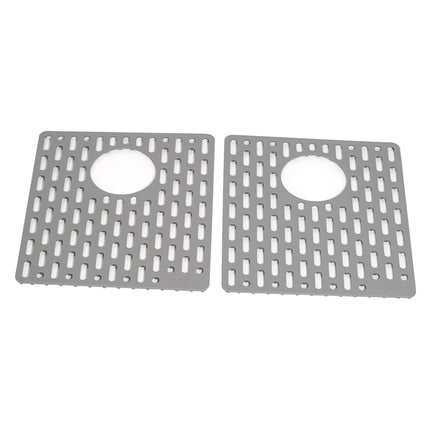 Ruvati Silicone Bottom Grid Sink Mat for RVG1385 and RVG2385 Sinks - Gray - RVA41385GR Ruvati
