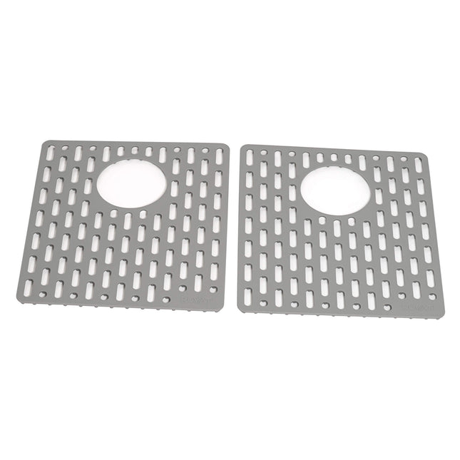 Ruvati Silicone Bottom Grid Sink Mat for RVG1385 and RVG2385 Sinks - Gray - RVA41385GR Ruvati