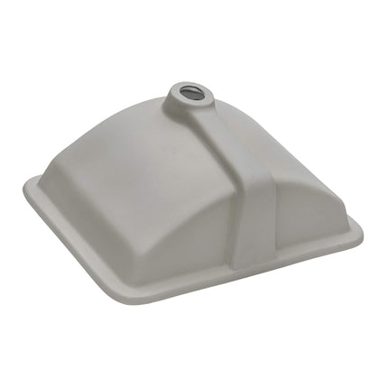 Ruvati 18 x 12 inch Undermount Bathroom Vanity Sink White Rectangular Porcelain Ceramic with Overflow - RVB0721 Ruvati