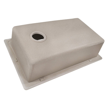 Ruvati 33 x 22 inch epiGranite Drop-in Topmount Granite Composite Single Bowl Kitchen Sink - Caribbean Sand - RVG1033CS Ruvati