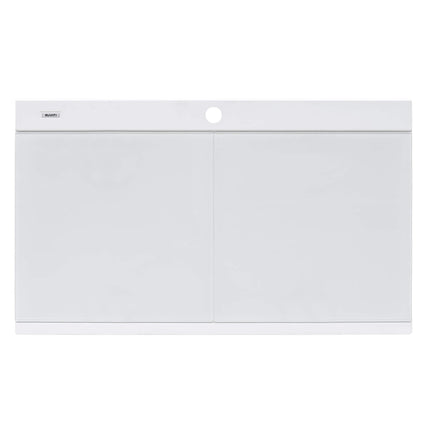 Ruvati 34 inch epiGranite Topmount Workstation Ledge Granite Composite Kitchen Sink - Arctic White - RVG1350WH Ruvati