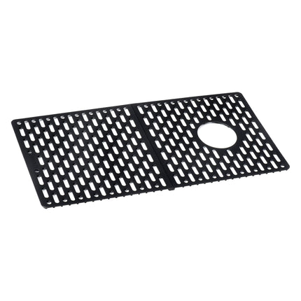 Ruvati 33-inch Undermount Workstation Granite Composite Kitchen Sink Matte Black - RVG2302BK Ruvati