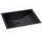 Ruvati 18 x 12 inch Gunmetal Black Stainless Steel Rectangular Bathroom Sink Undermount - RVH6110BL Ruvati