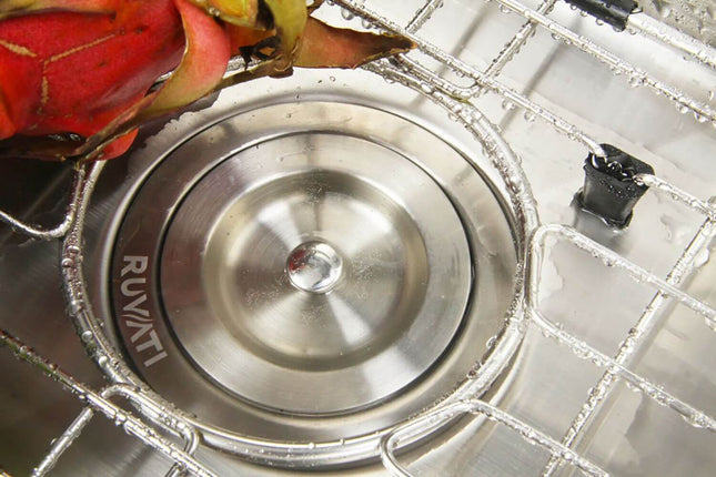 Ruvati 14-inch Undermount 16 Gauge Zero Radius Bar Prep Kitchen Sink Stainless Steel Single Bowl - RVH7110 Ruvati